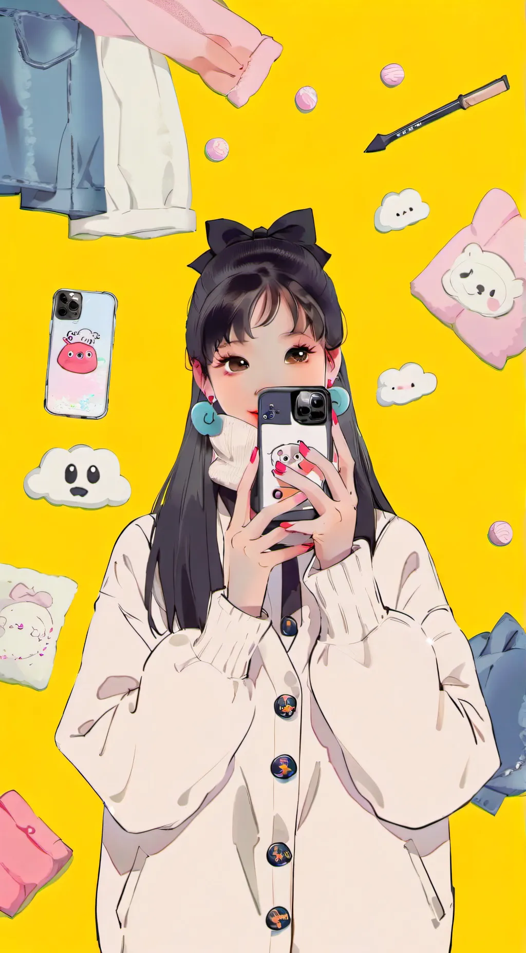 ai character: My R trend background
