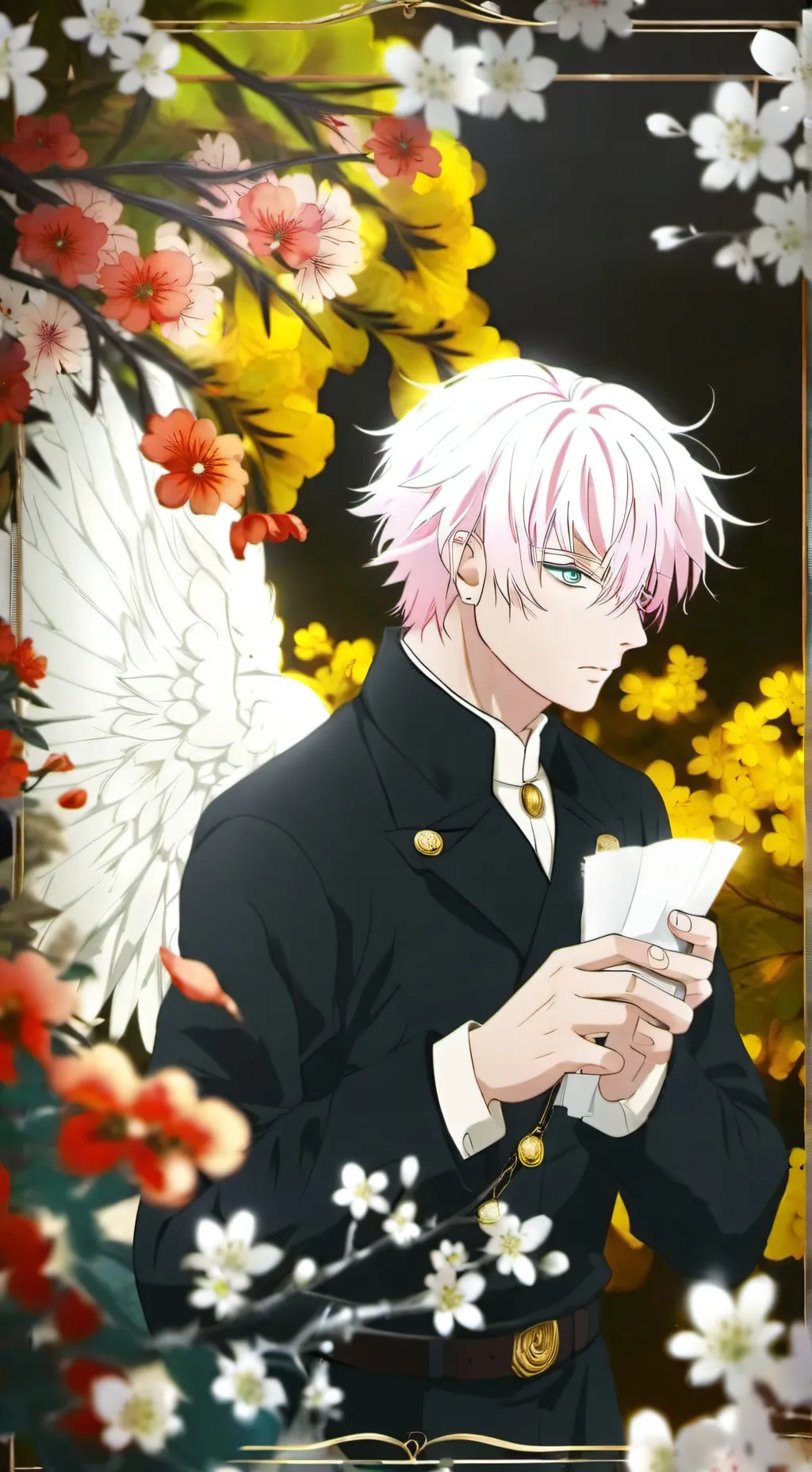 ai character: gojo background