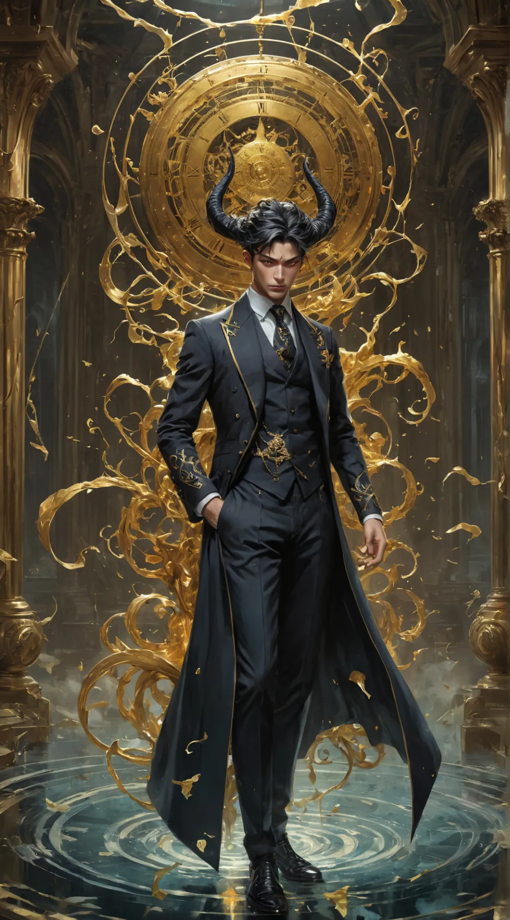 ai character: Raven background