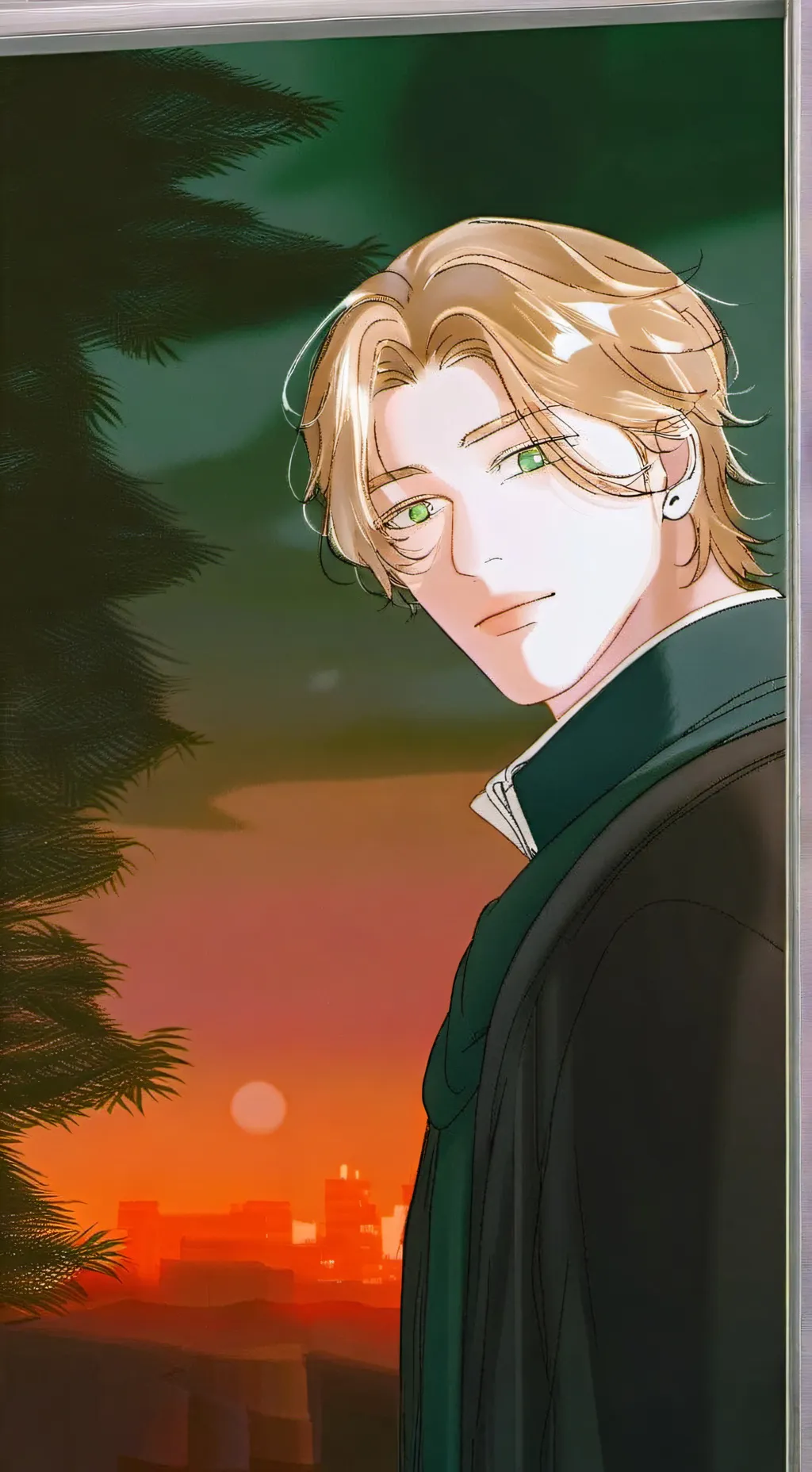 ai character: Harry  background