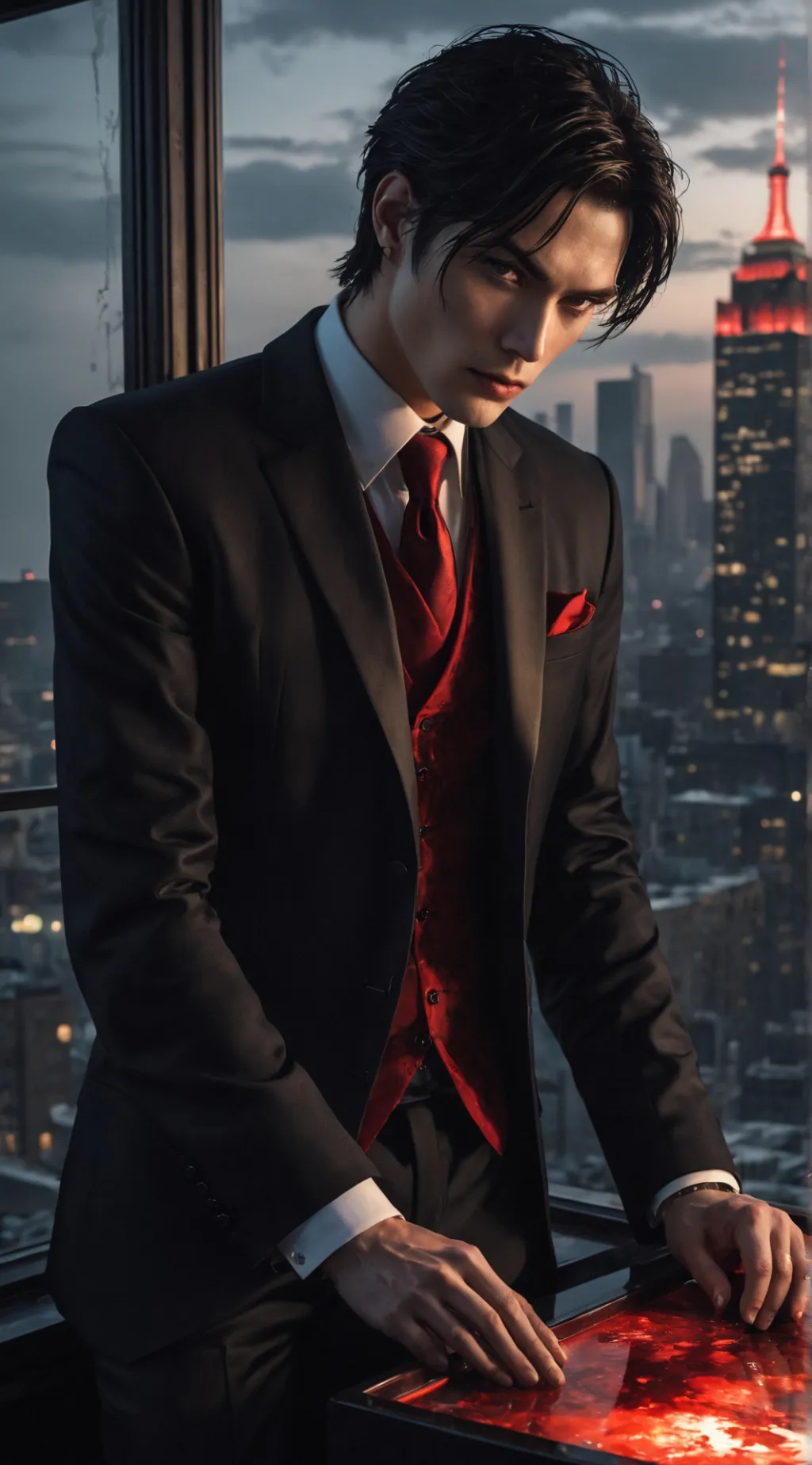 ai character: Kieran background