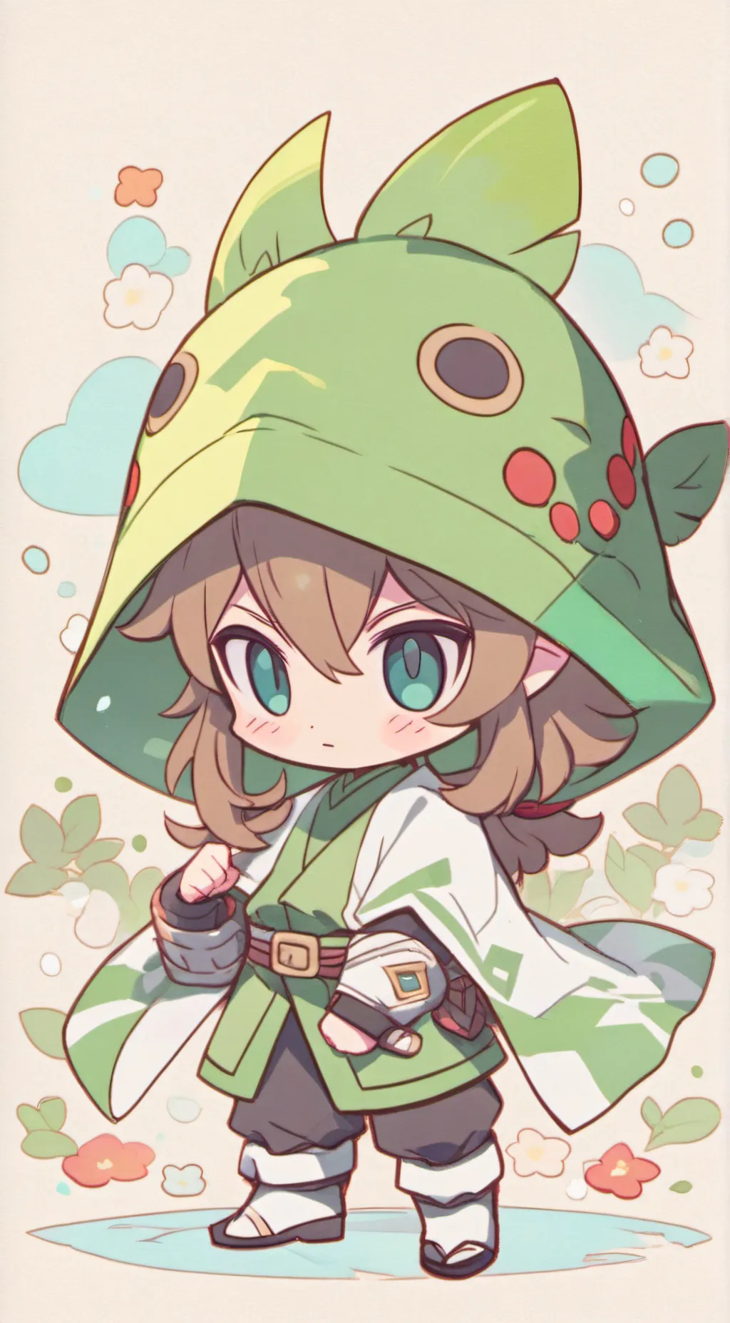 ai character: Link  background