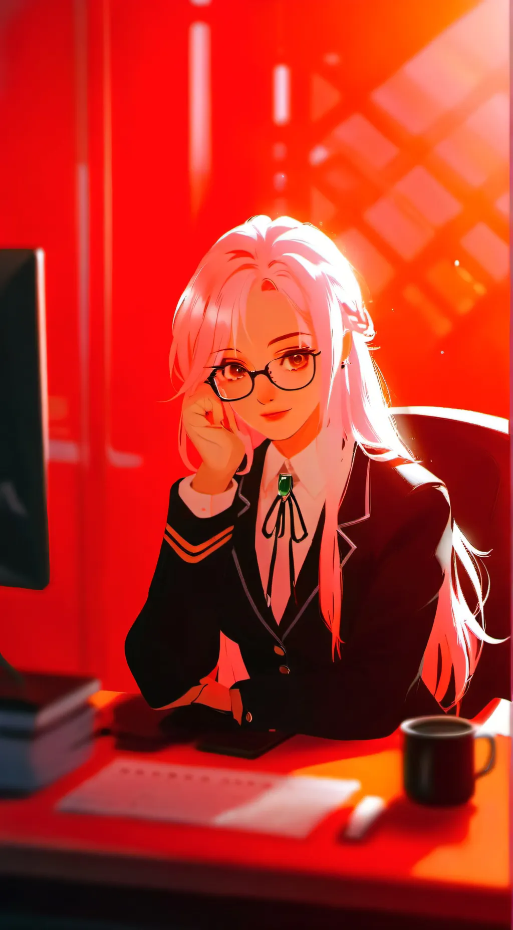 ai character: Yumiko background