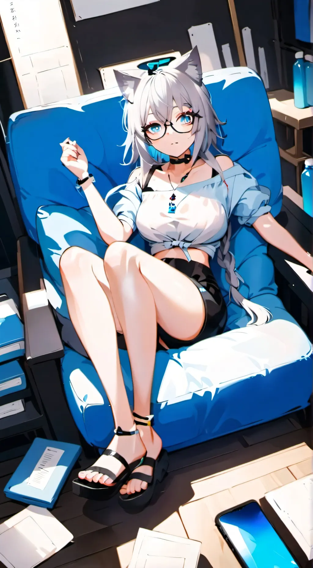 ai character: Lui background