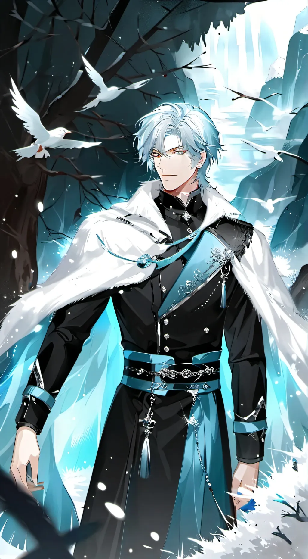 ai character: King Zero background