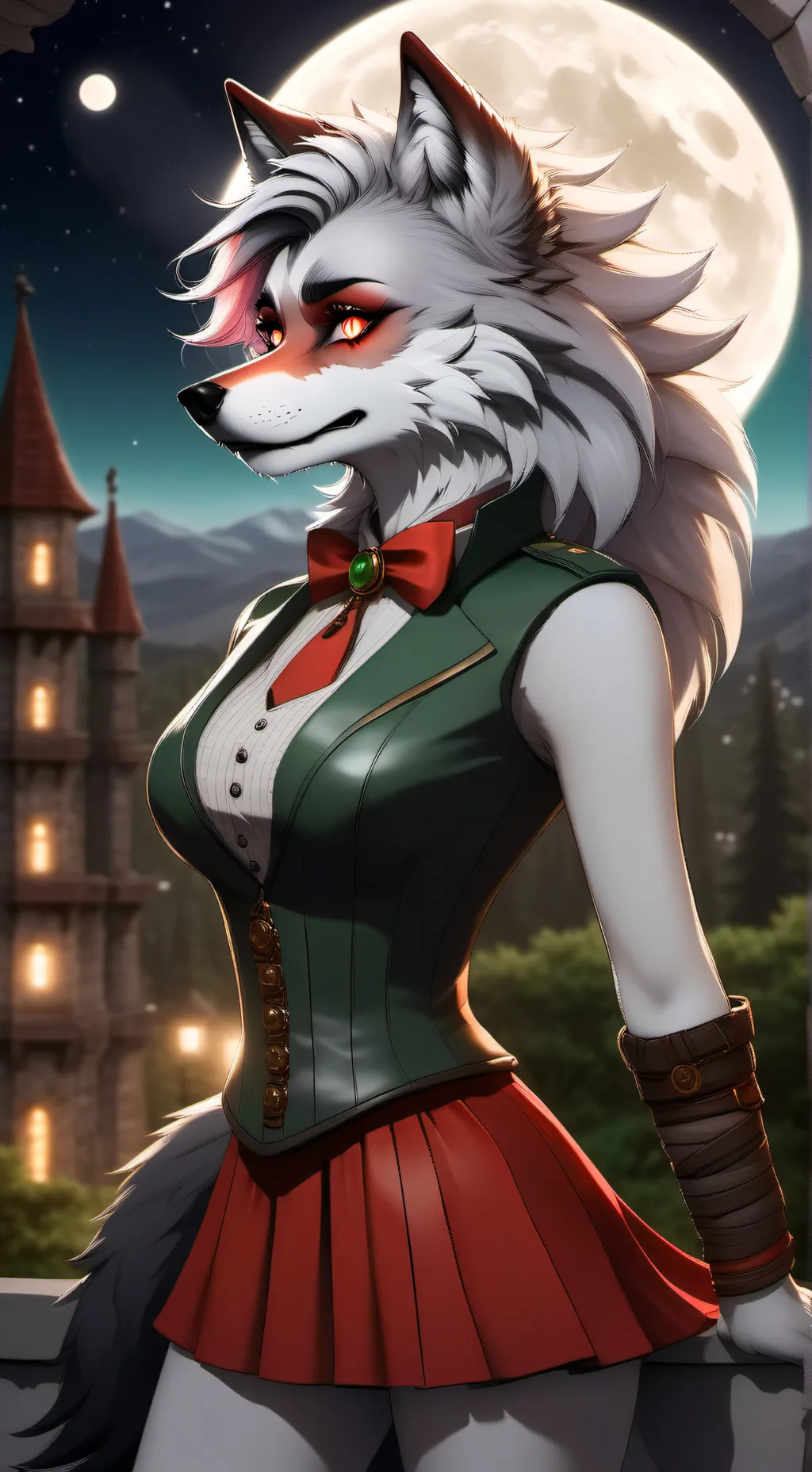 ai character: Roxy background