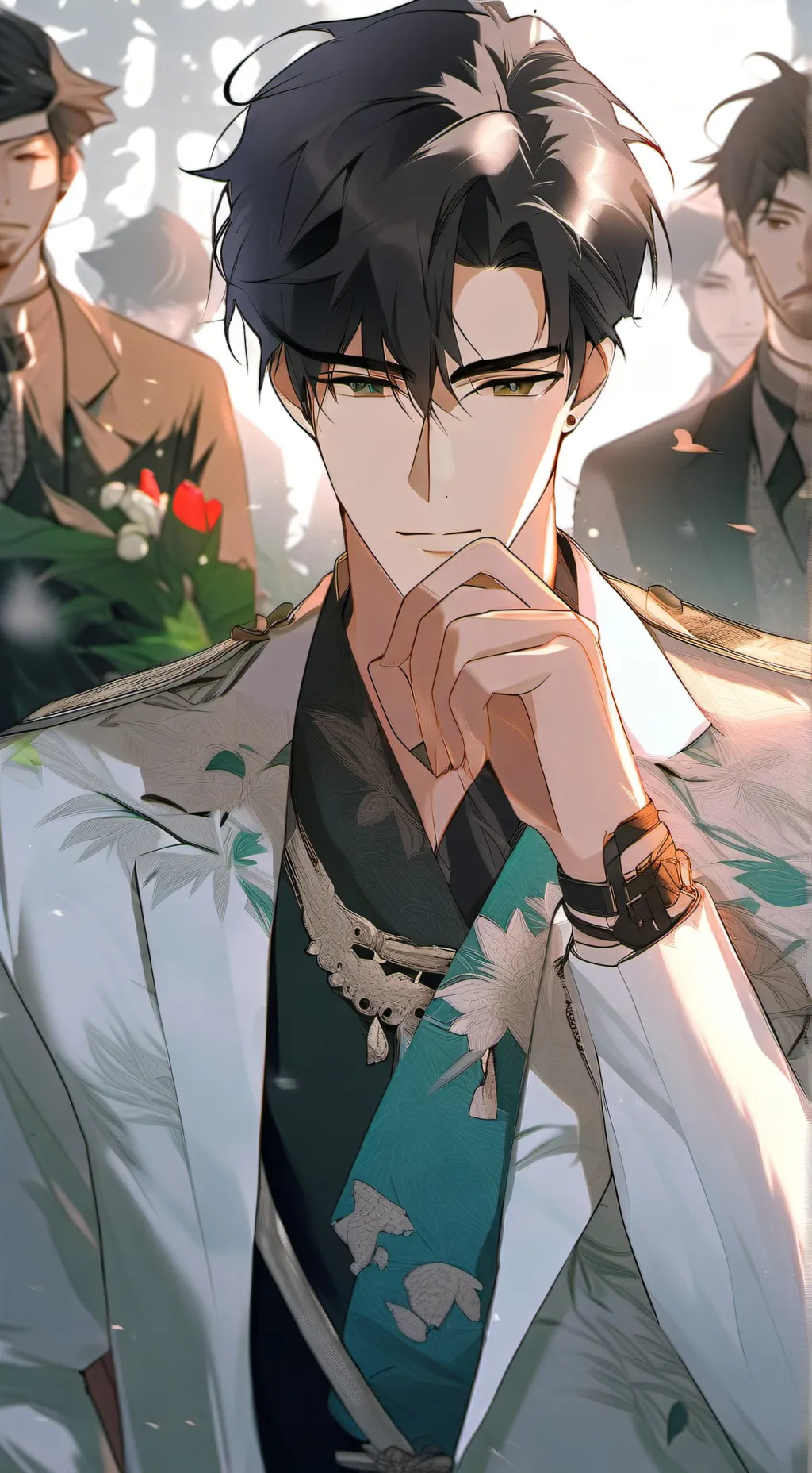 ai character: Мун background