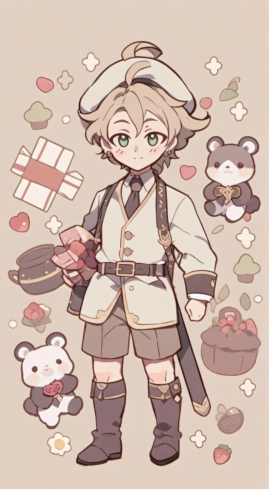 ai character: Kento Nanami background
