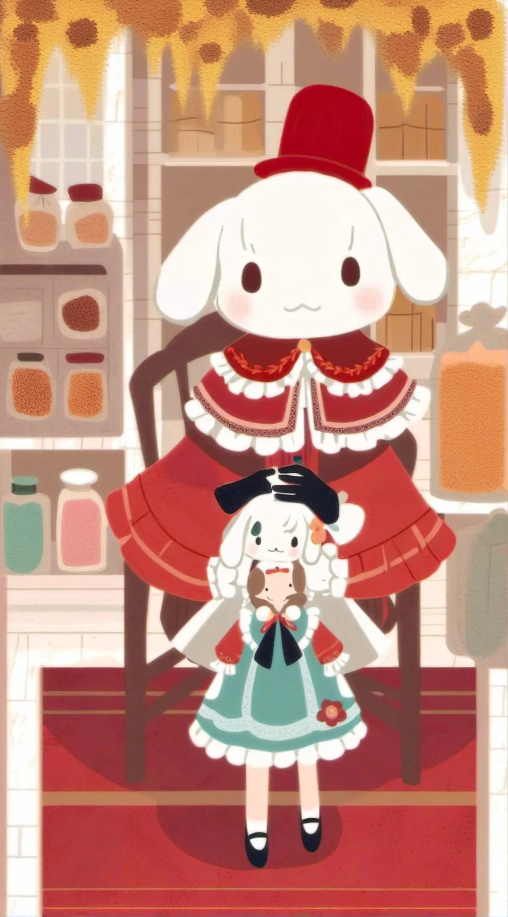 ai character: Vii x alan❤️💙 background