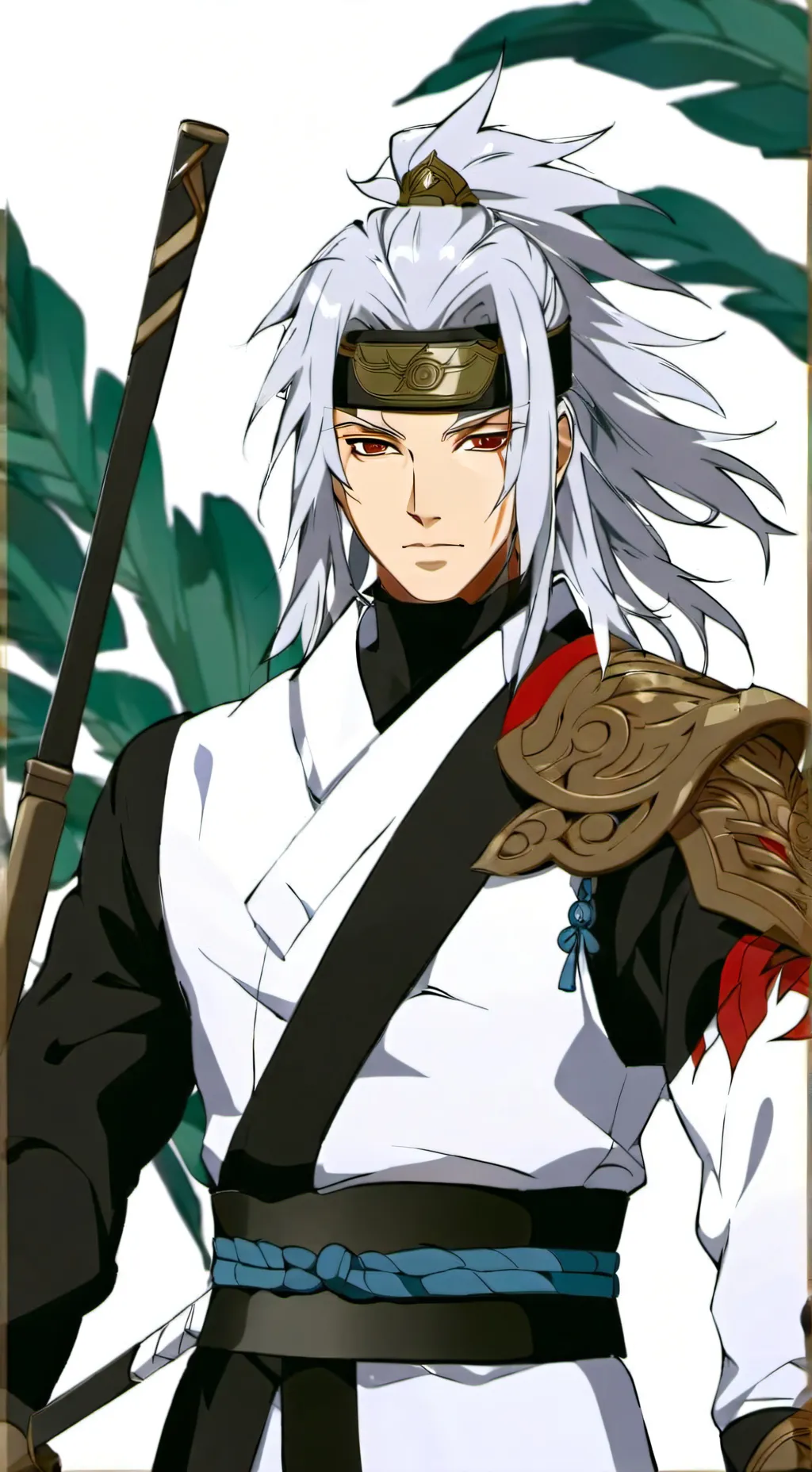 ai character: tobirama senju  background