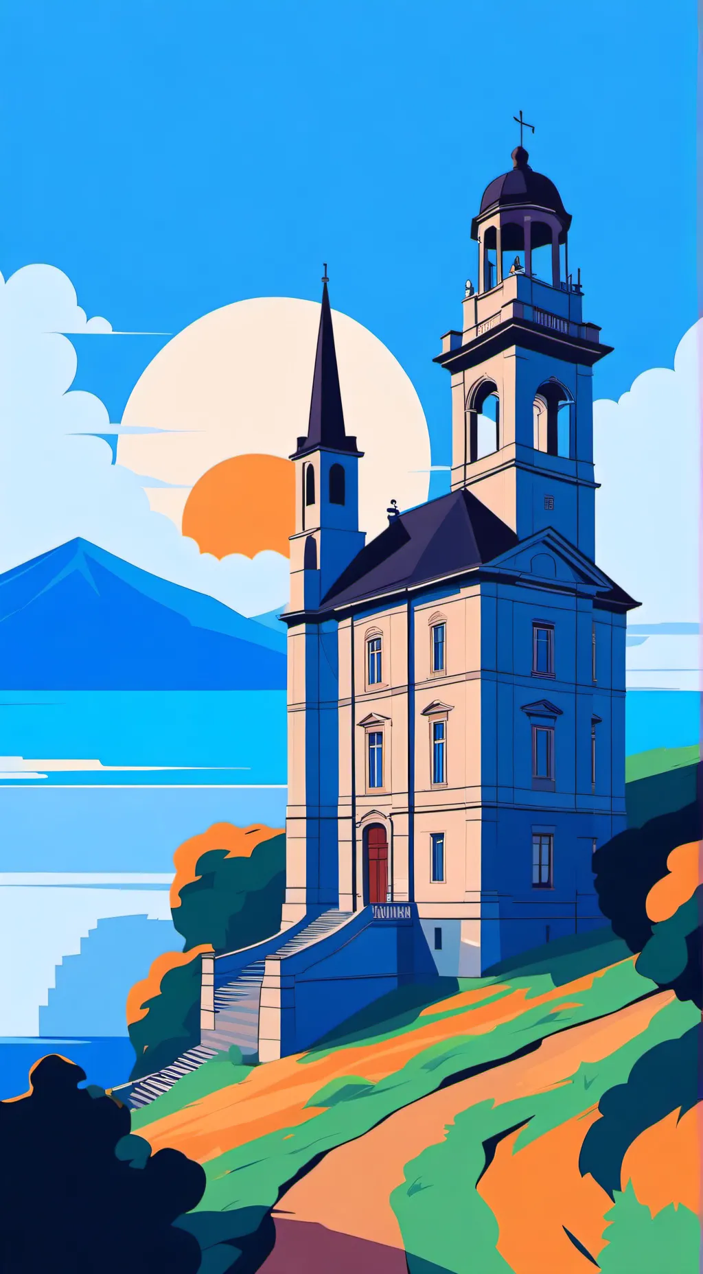 ai character: escola de lobos background