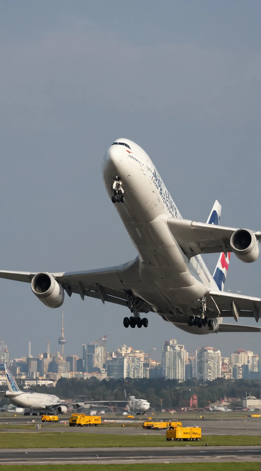 ai character: AIRBUS -A380 background
