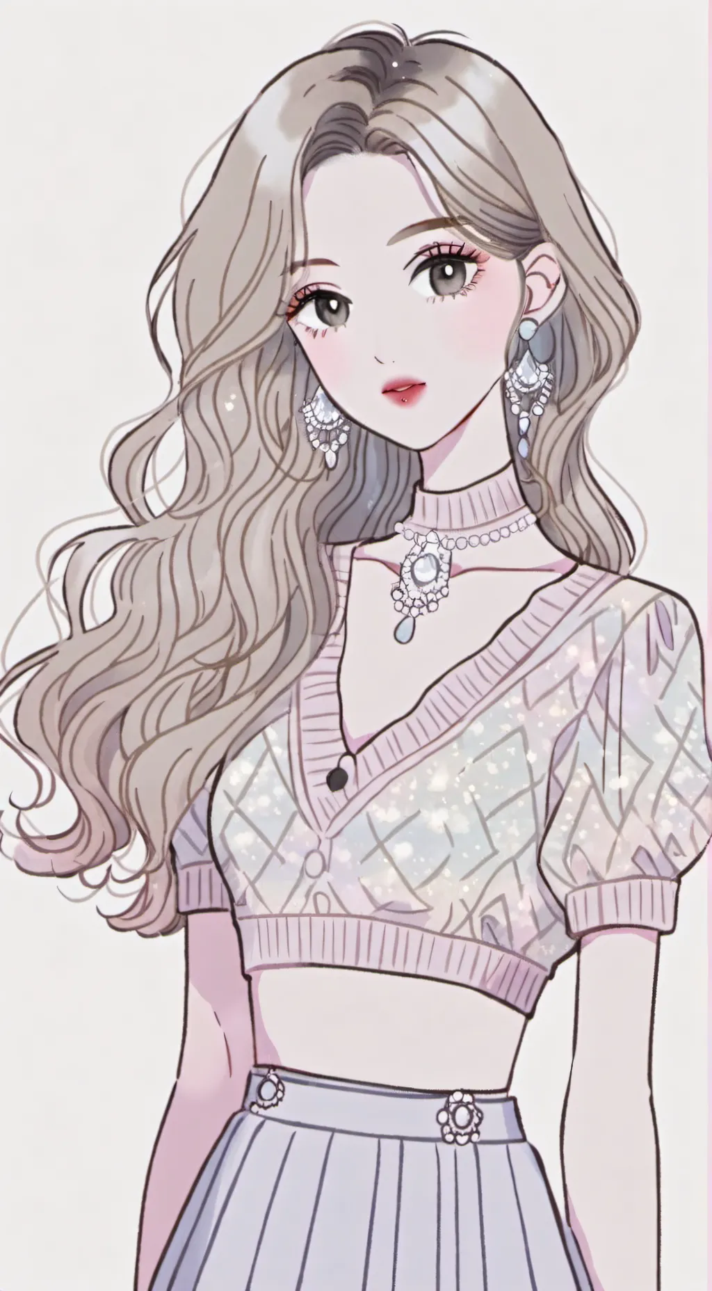ai character: Girlfriend  background