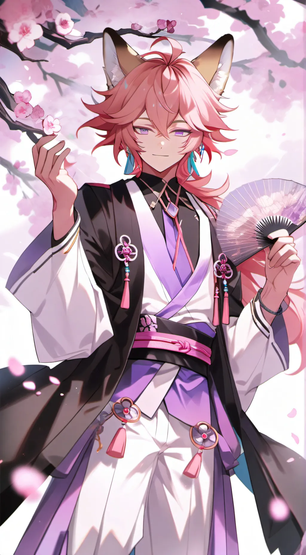 ai character: Yae miko background