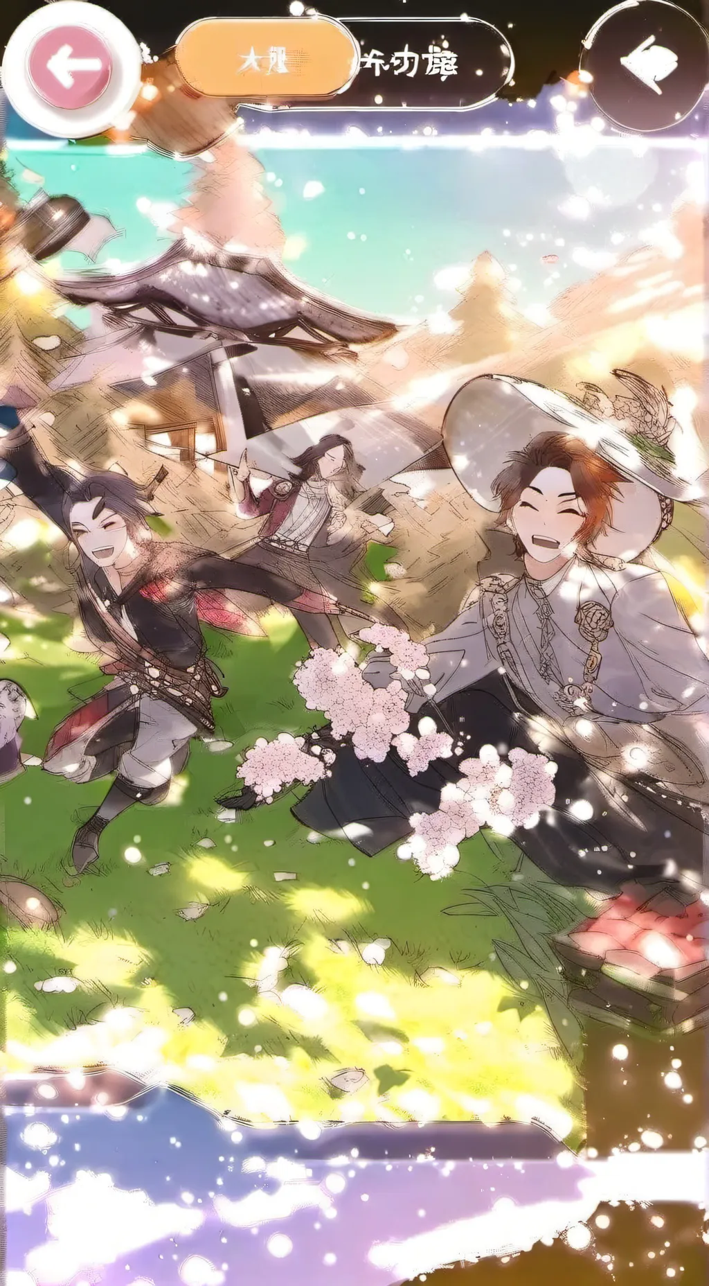 ai character: ꧁🌷Kny🌷꧂ background