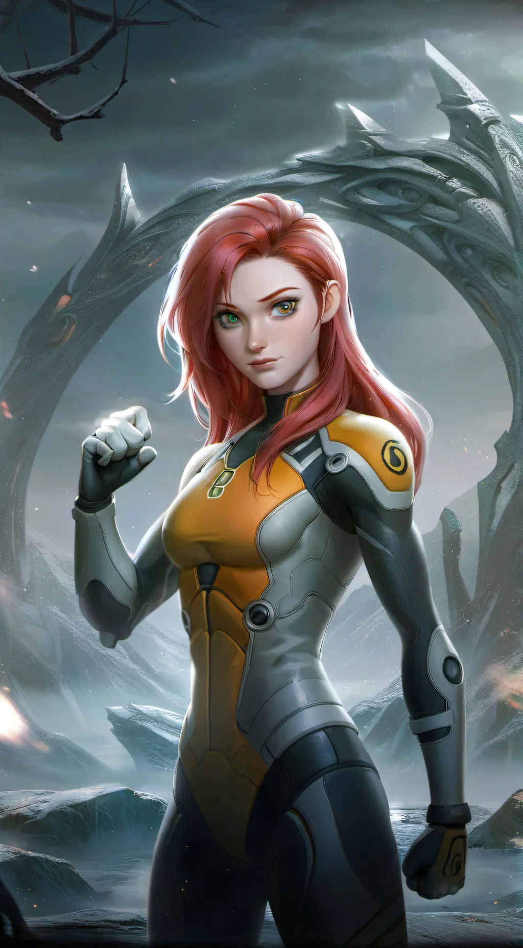 ai character: Gwen Tennyson background