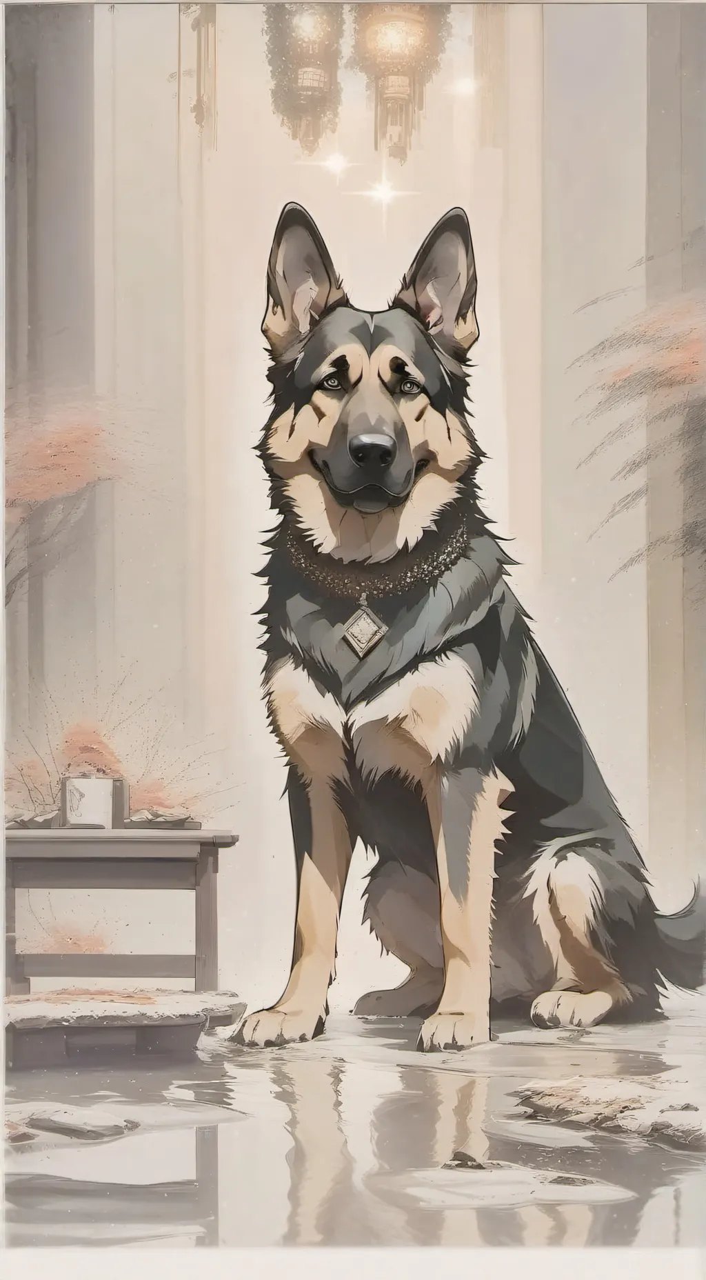ai character: Chip background