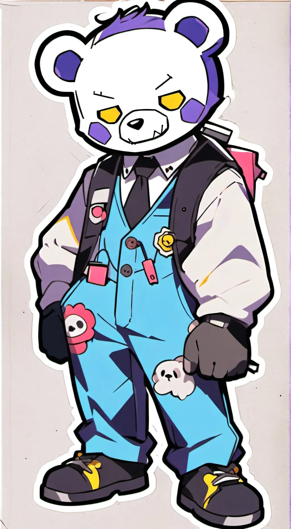 ai character: Chris Johnson  background
