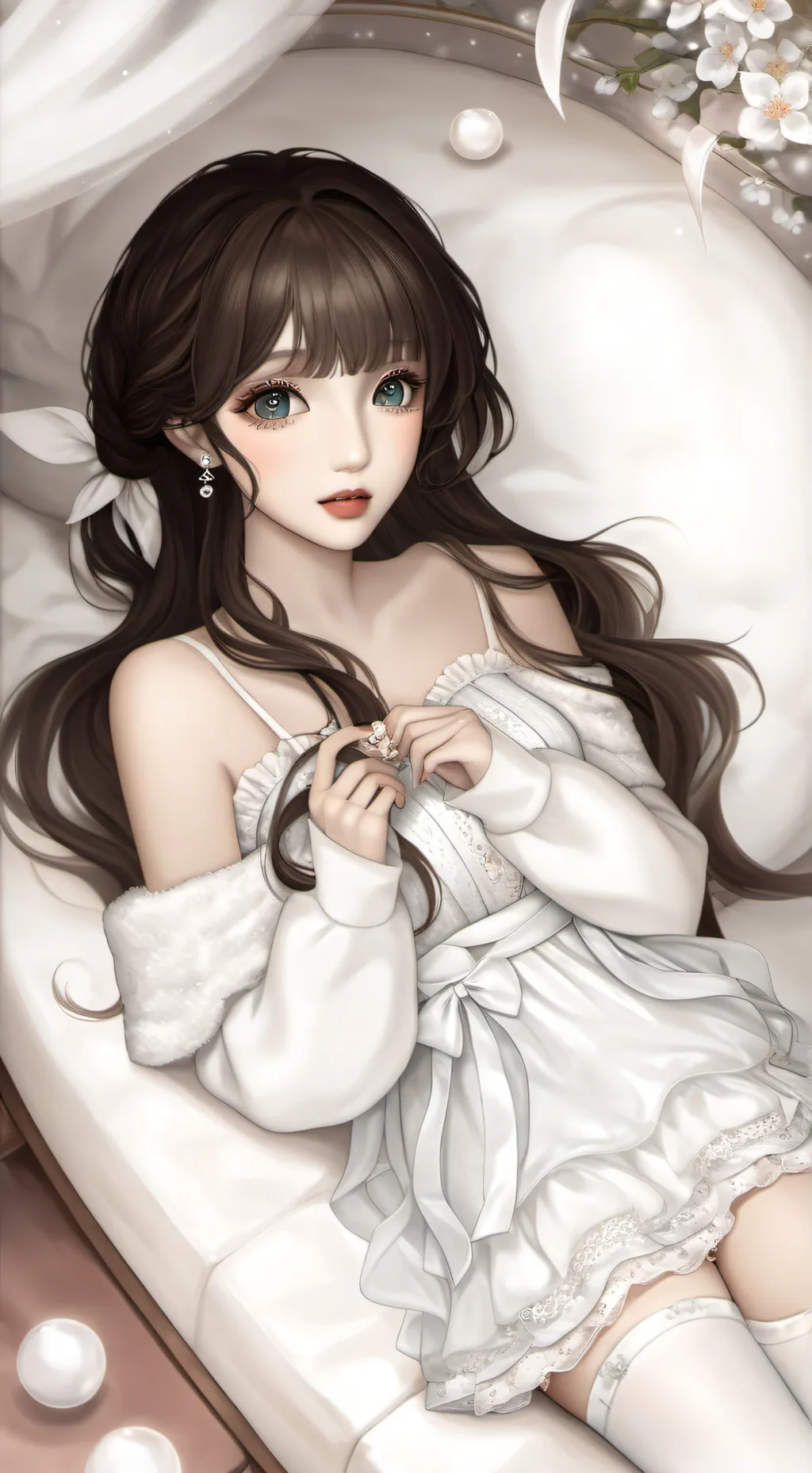 ai character: melody  background