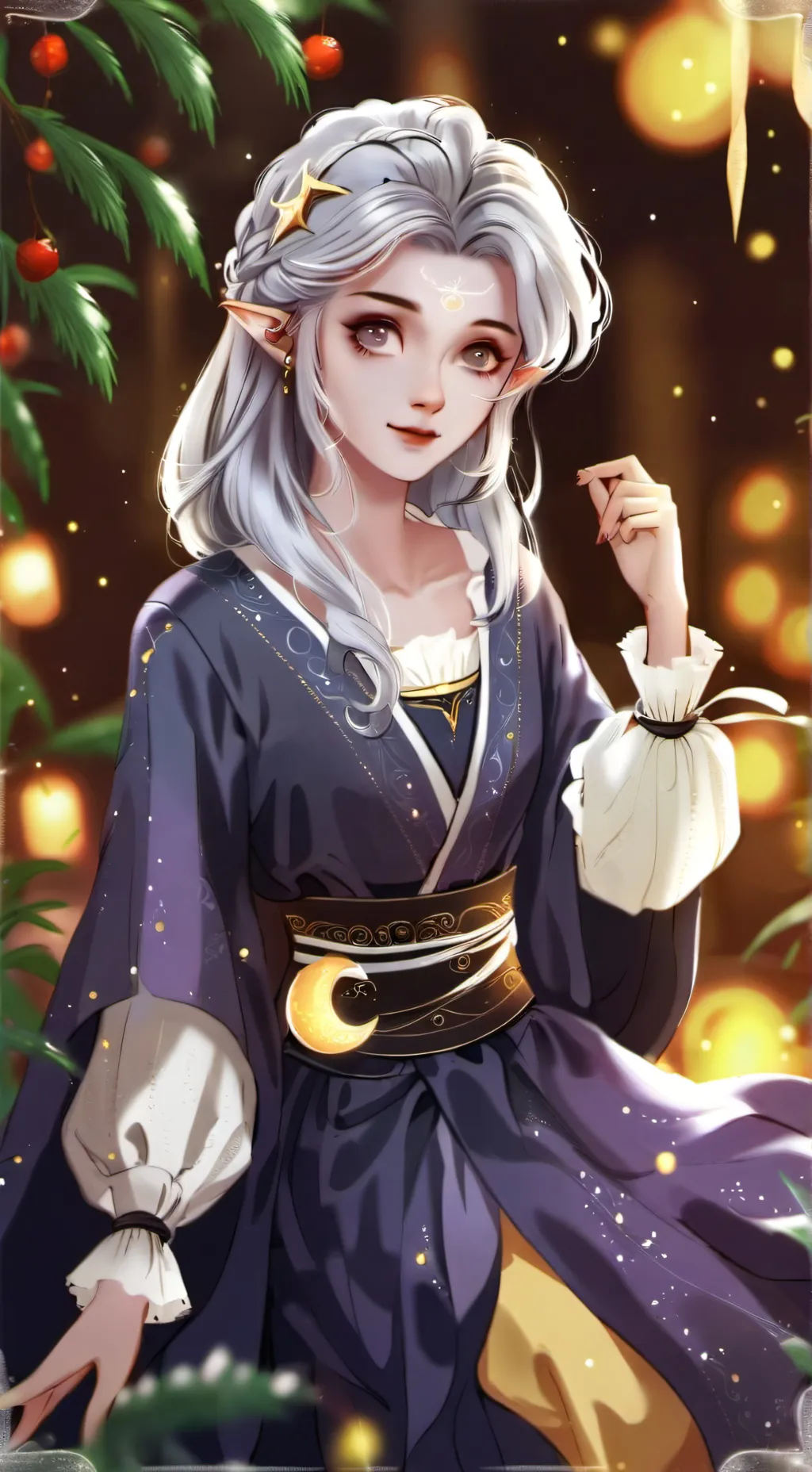 ai character: Lyra  background