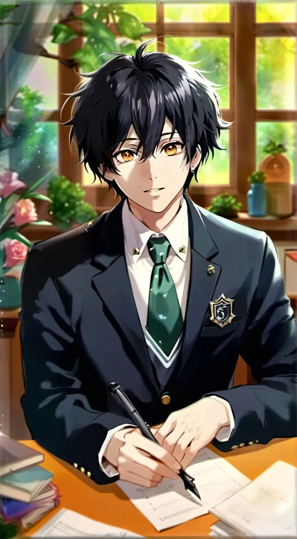 ai character: Felix background