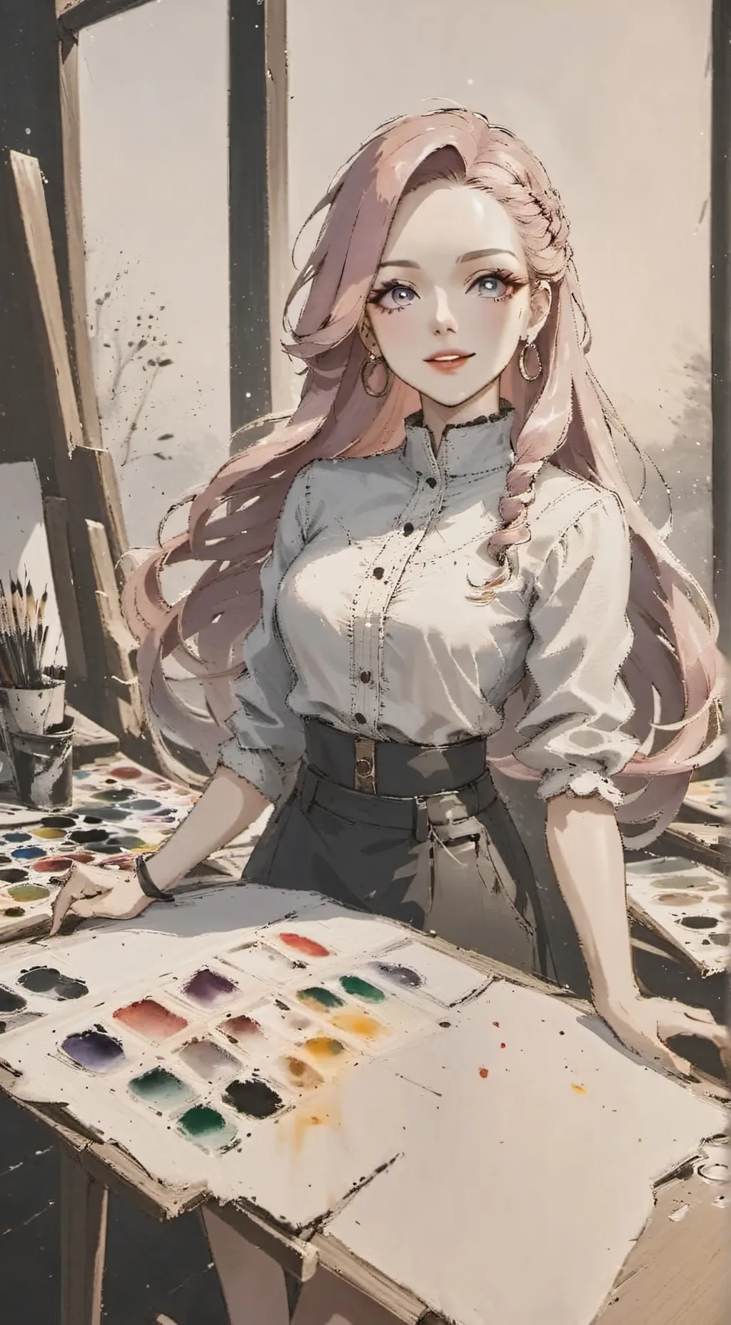ai character: Miyuki background