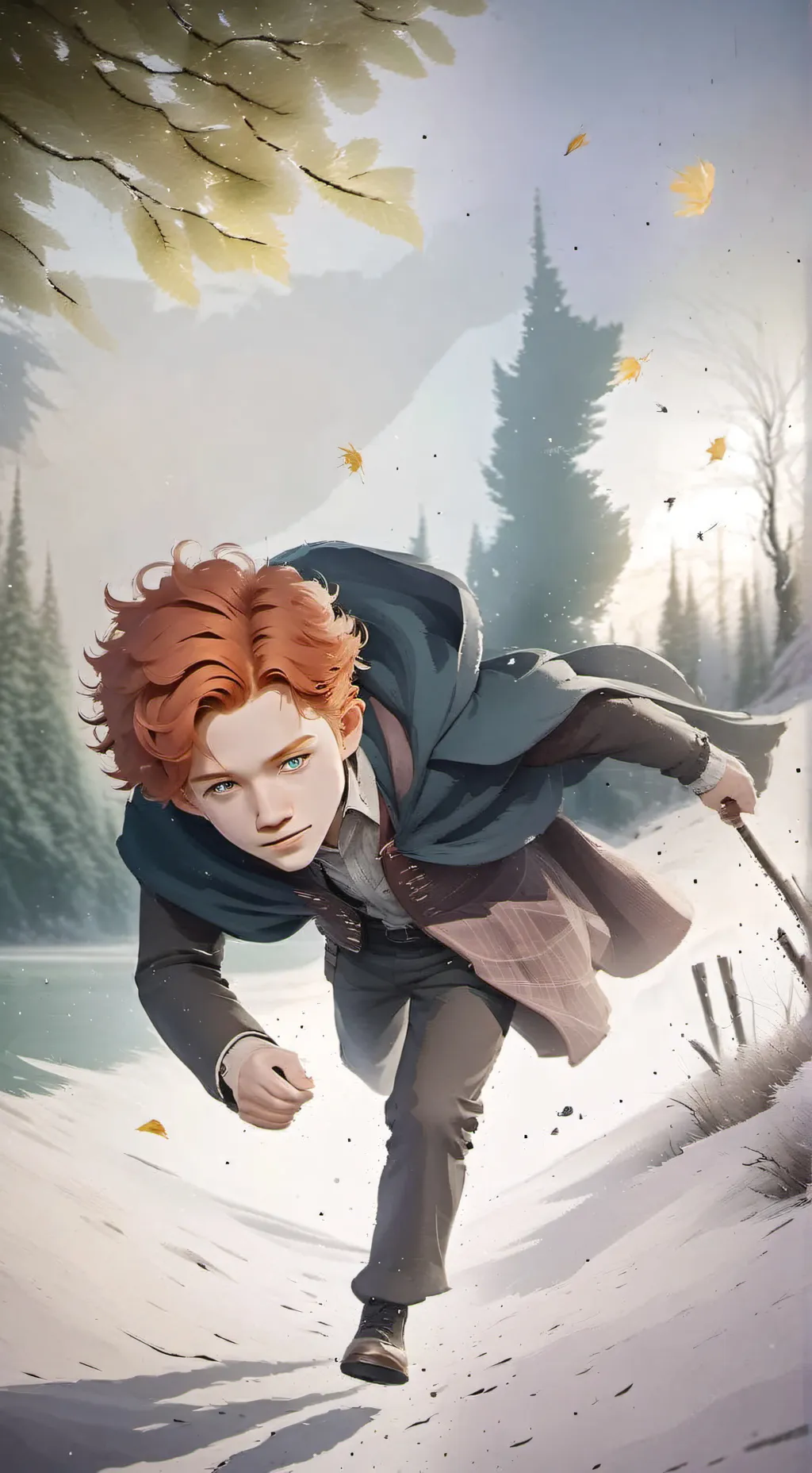 ai character: Charlie Weasley  background