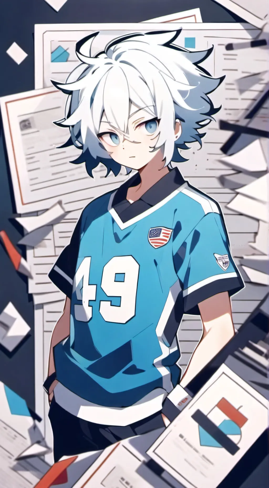 ai character: mia  background