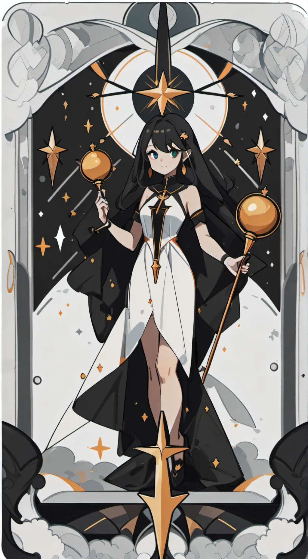 ai character: Rarity background