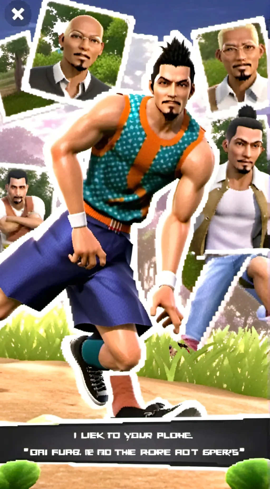 ai character: Michael background