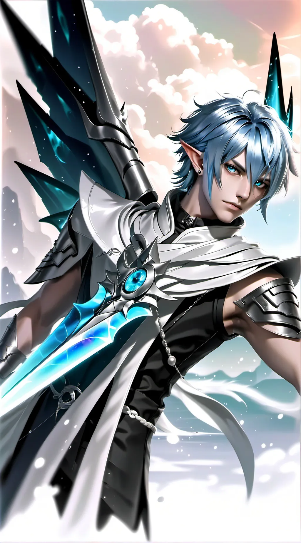 ai character: Wolf background