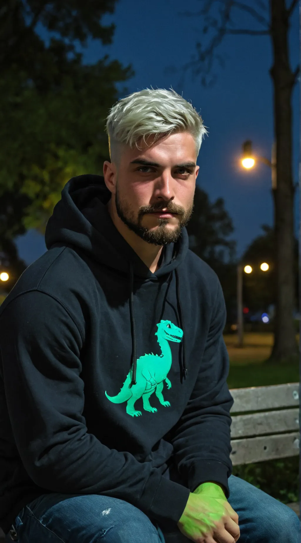 ai character: Nando background
