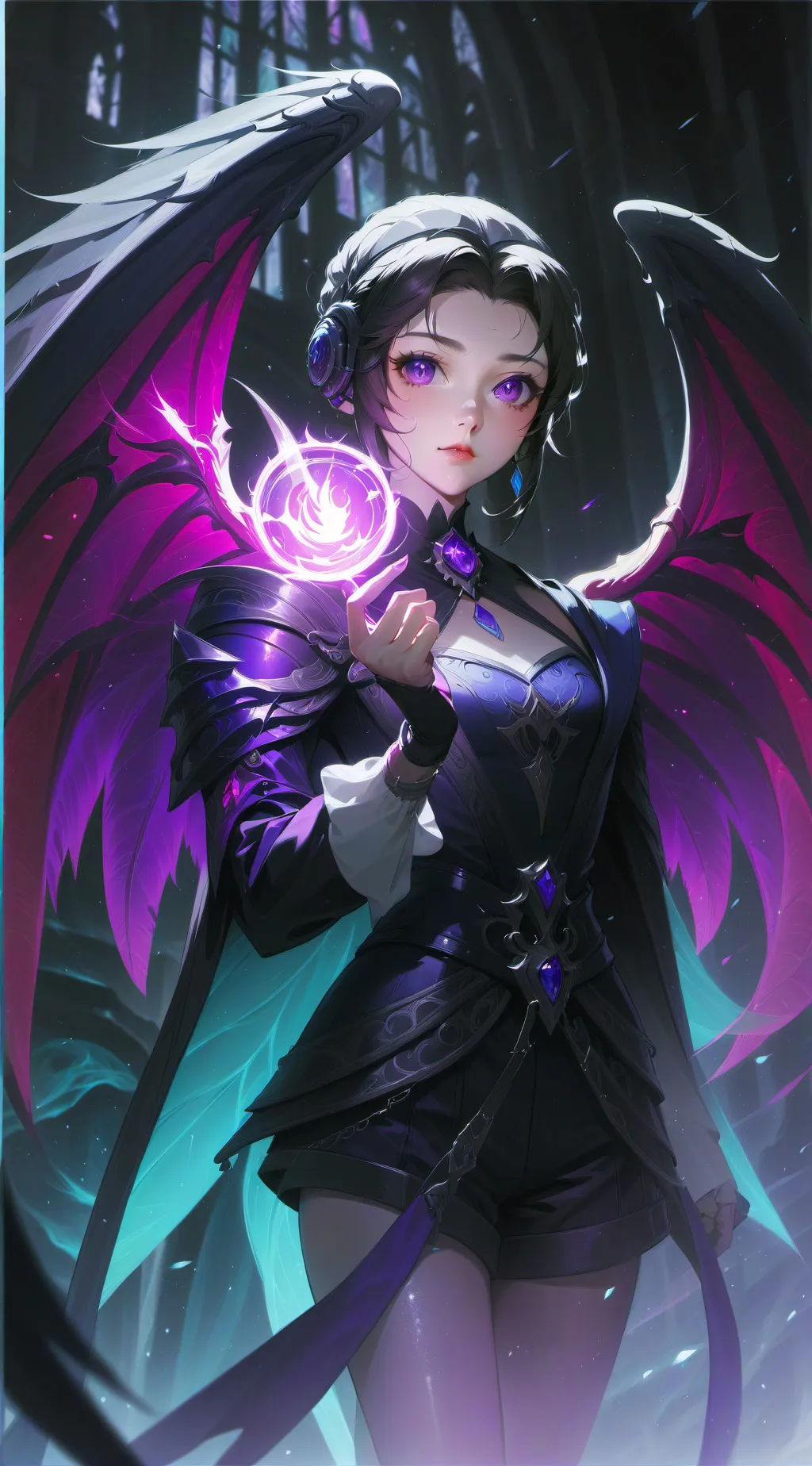 ai character: demon slayer españ background
