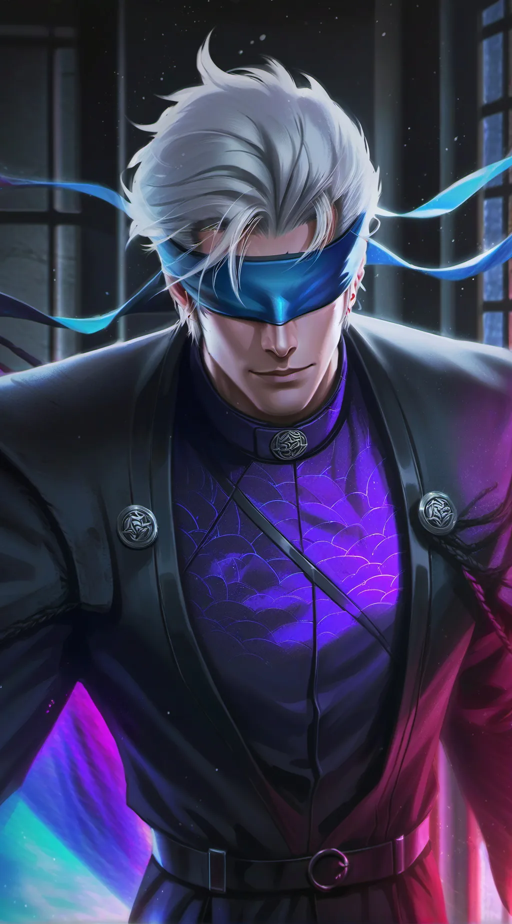 ai character: Satoru Gojo background
