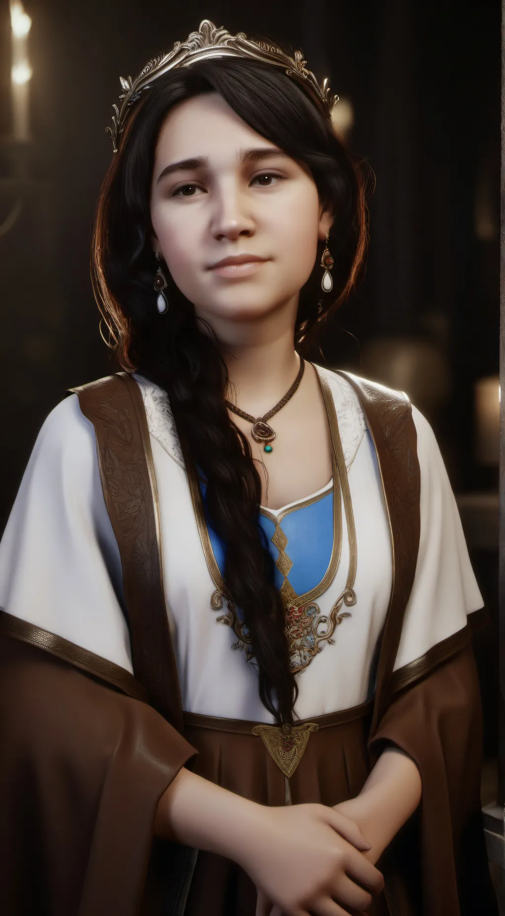ai character: marcela background