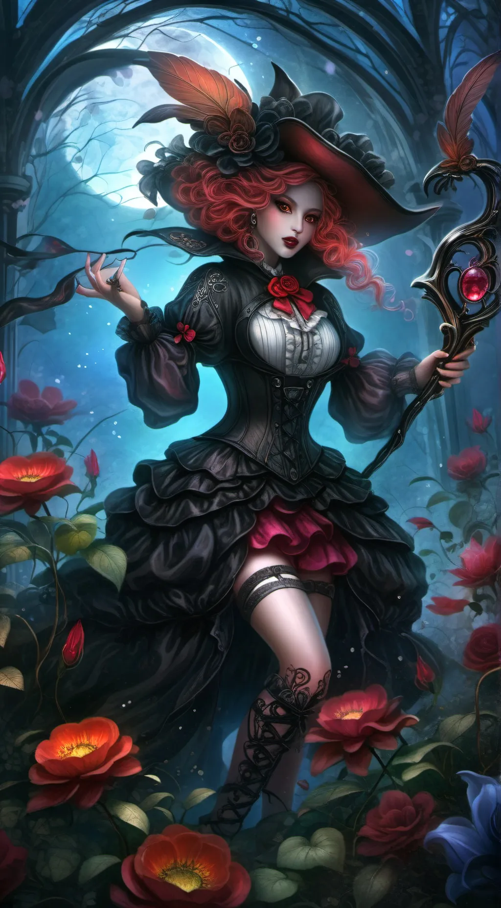 ai character: Queen Roxy background
