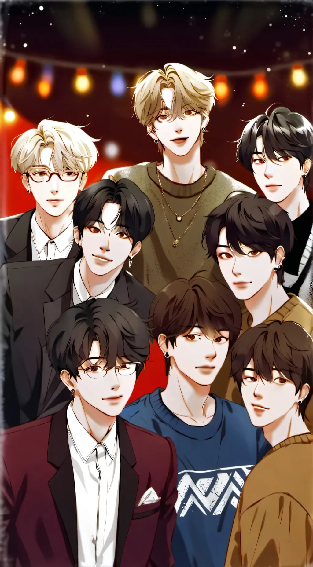 ai character: stray kids background