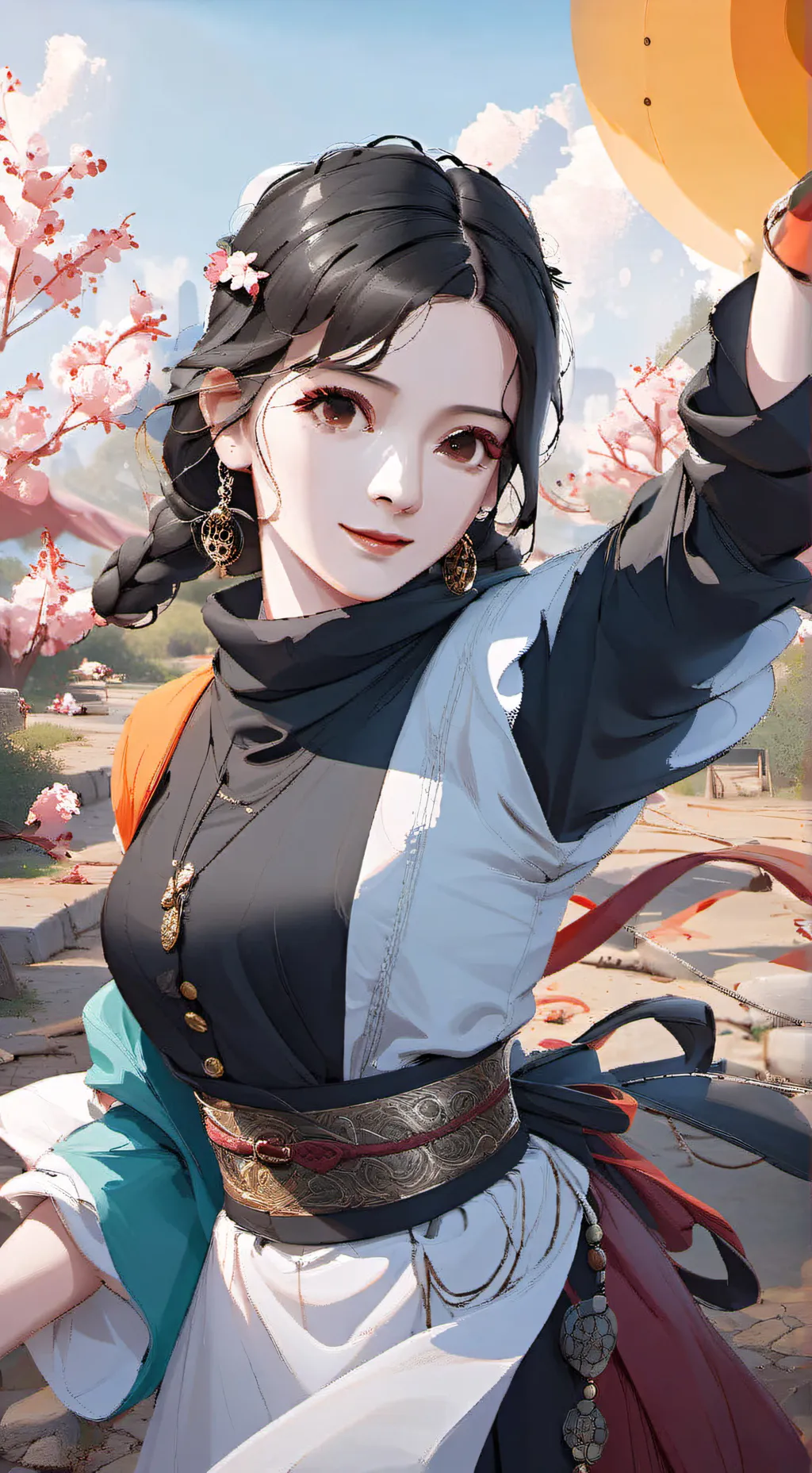 ai character: kny background