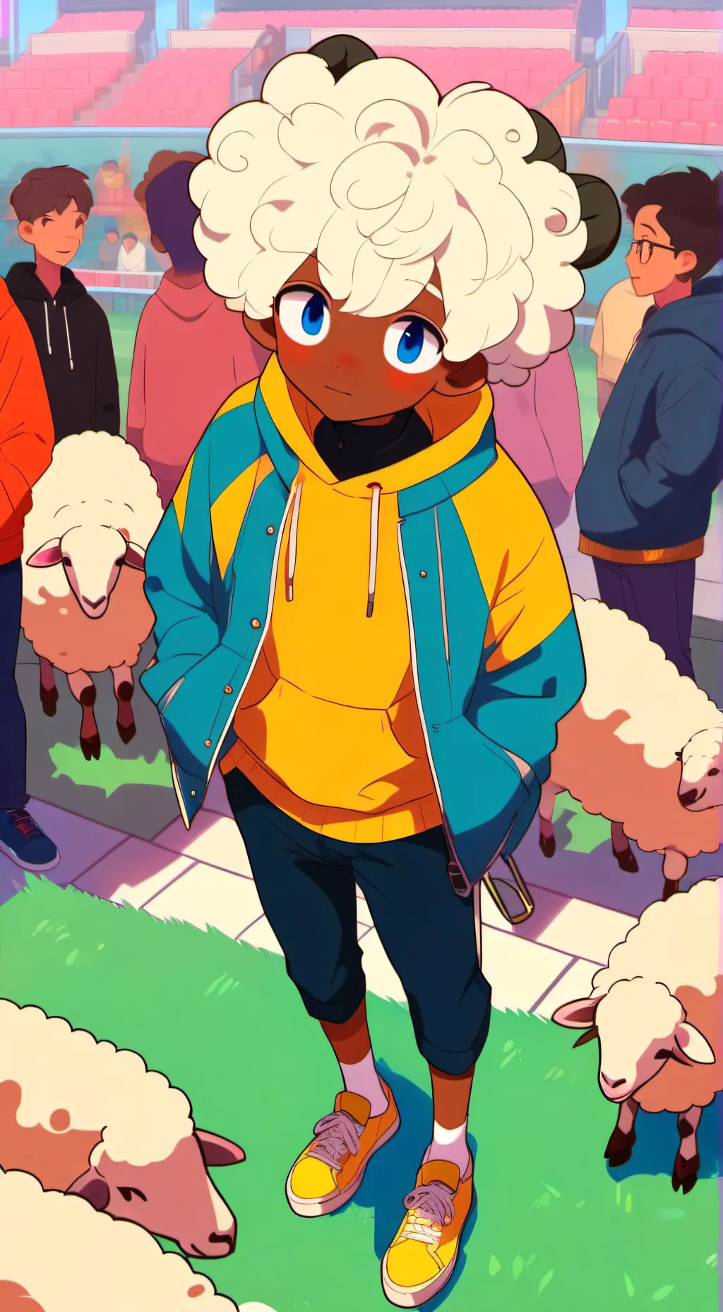 ai character: Marco background