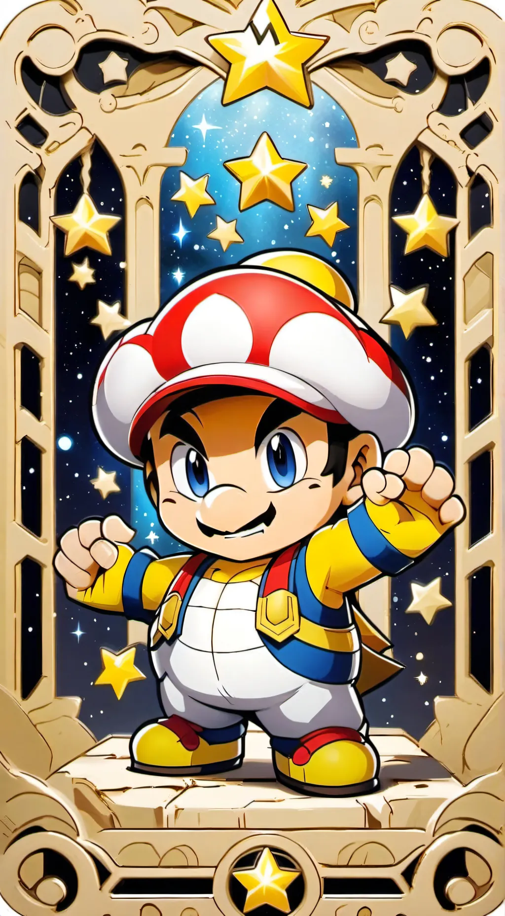 ai character: Koopa's revenge 2  background