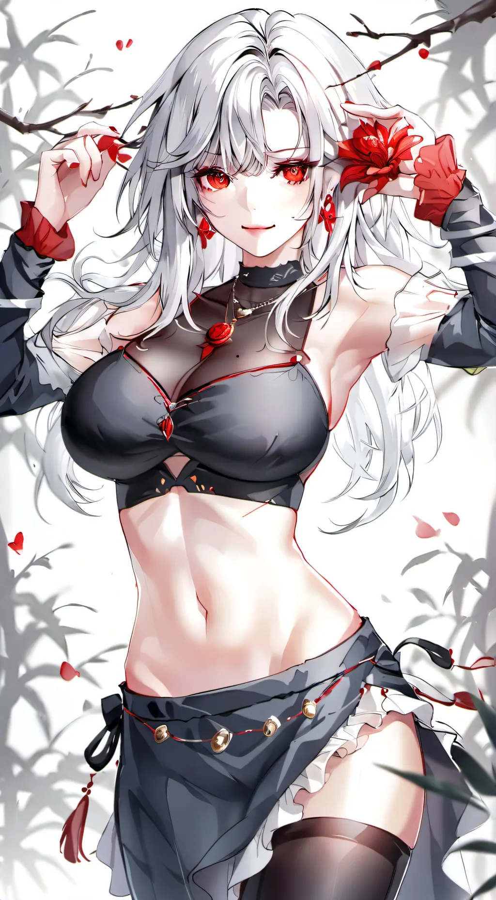 ai character: Girlfriend  background