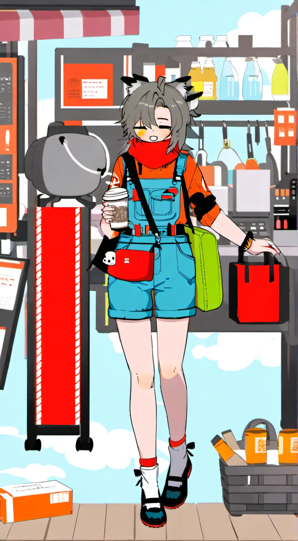 ai character: DW ★Field trip★ background