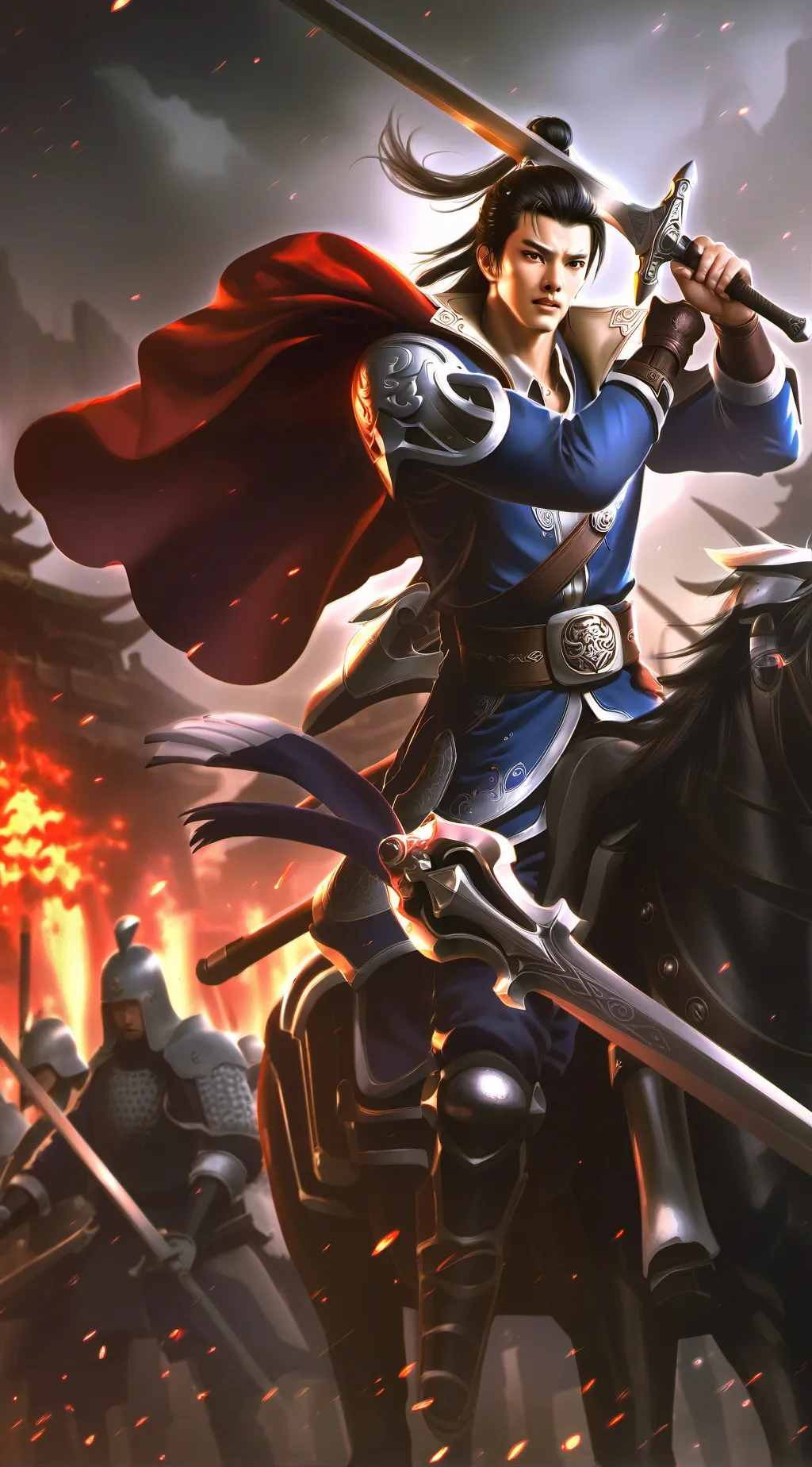 ai character: Three Kingdoms background