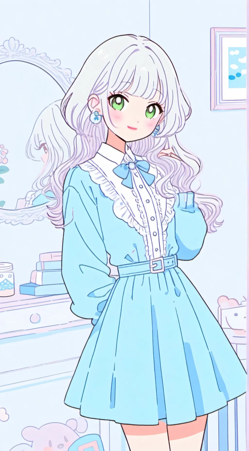 ai character: Afrodita background