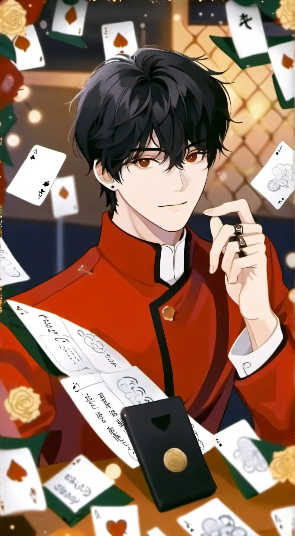 ai character: Stranger background
