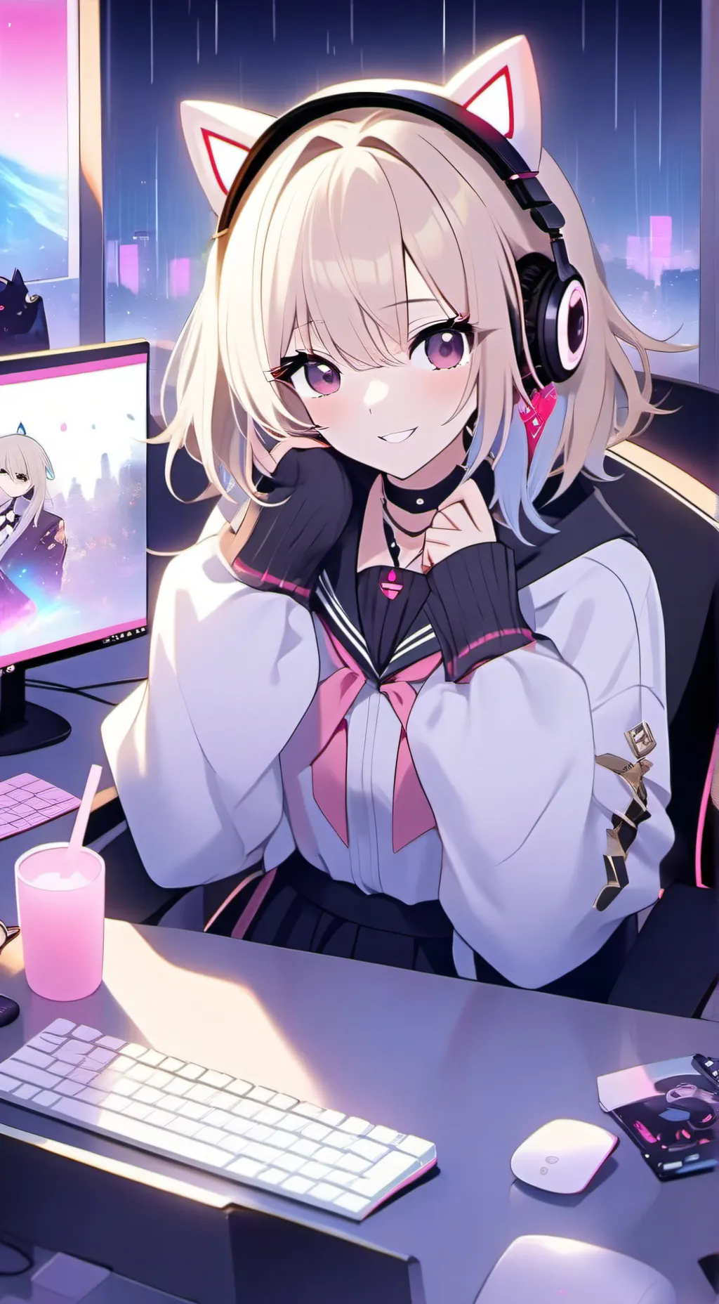 ai character: Mei background
