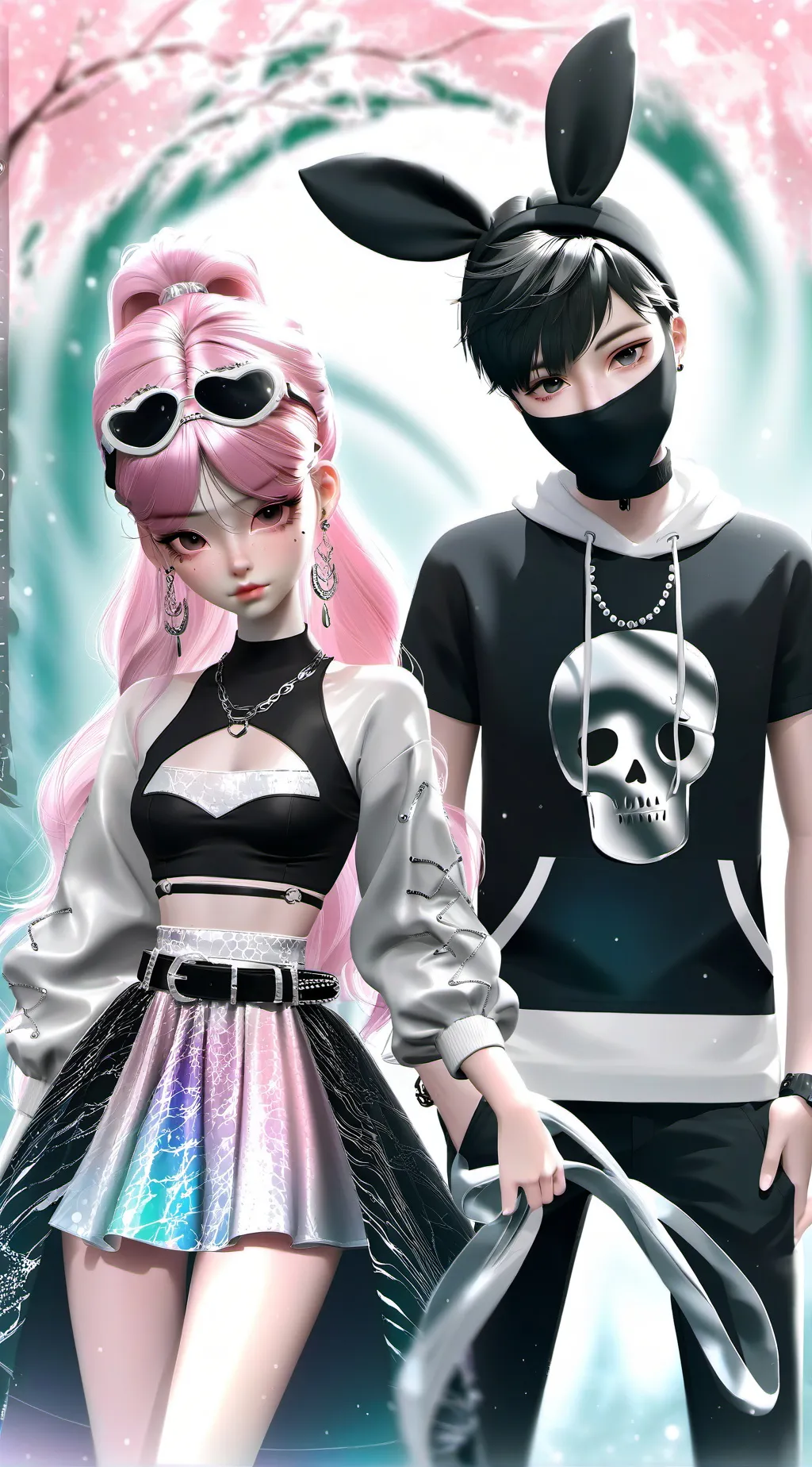 ai character: Zepeto background