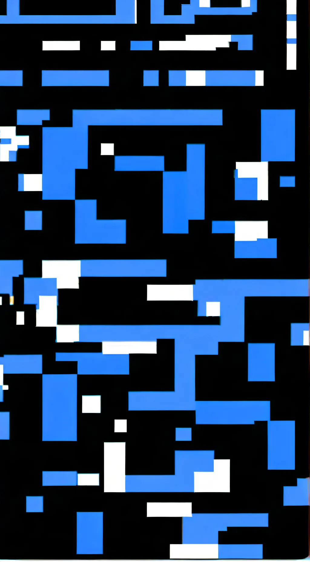 ai character: glicht background