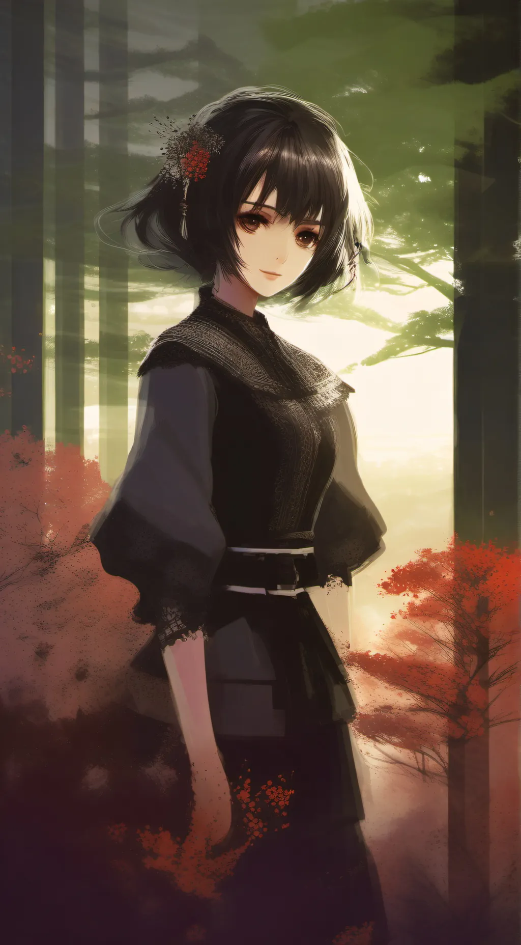 ai character: Кико background