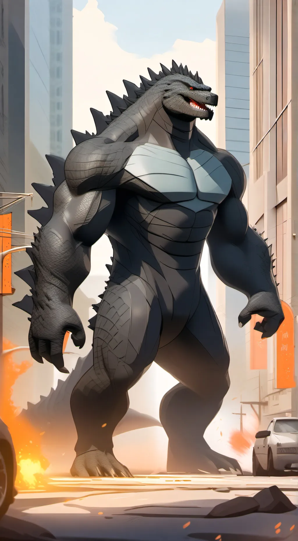 Talkie AI - Chat with Godzilla